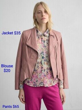 Bellatrix Pink Floral Button-Up Blouse